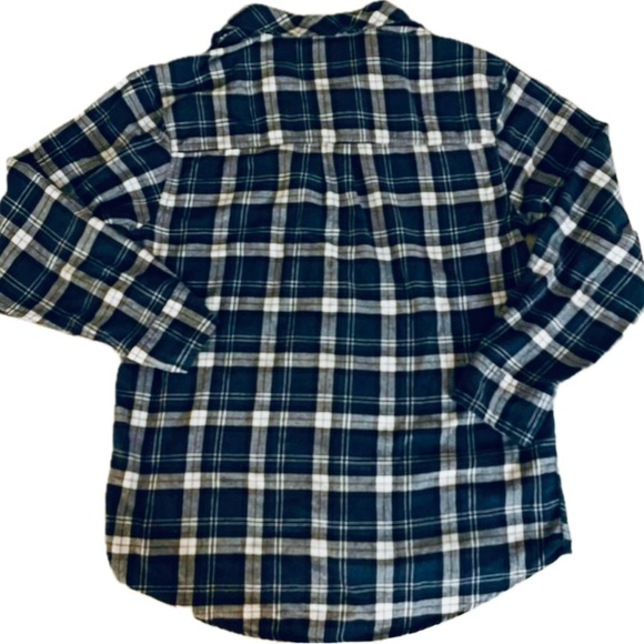 Field & Stream Men's blue black
plaid lightweight flannel size 4XL EUC - Picture 4 of 8